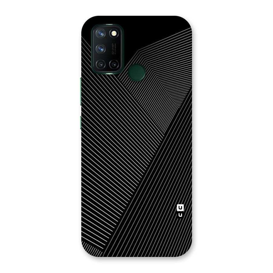 Aesthetic White Stripes Back Case for Realme 7i