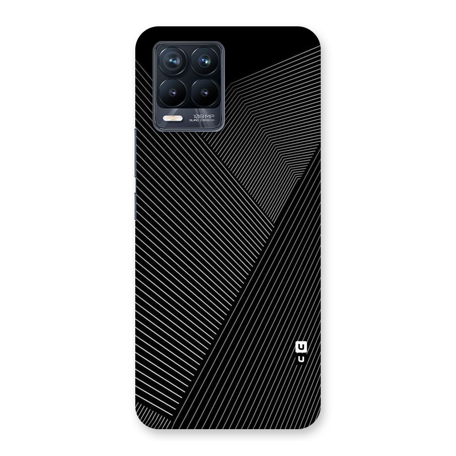 Aesthetic White Stripes Back Case for Realme 8 Pro