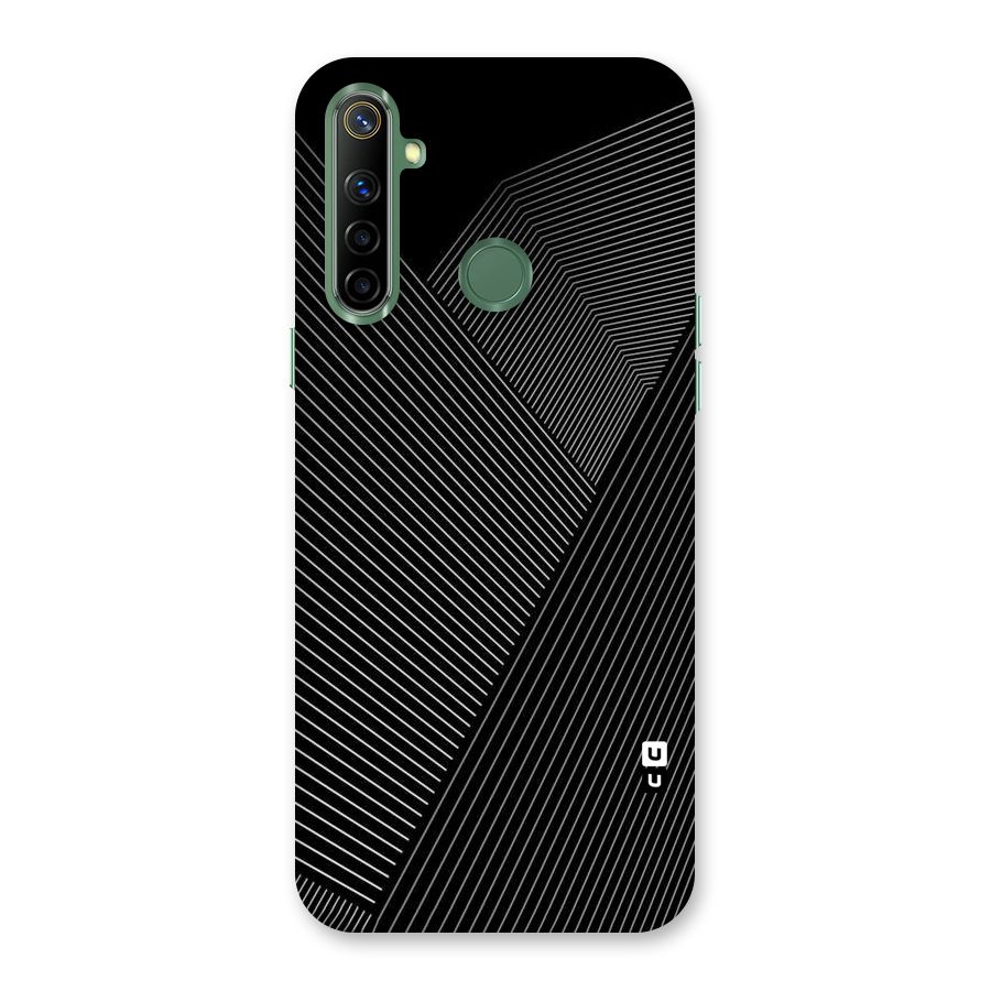 Aesthetic White Stripes Back Case for Realme Narzo 10