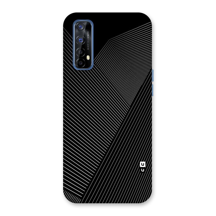 Aesthetic White Stripes Back Case for Realme Narzo 20 Pro