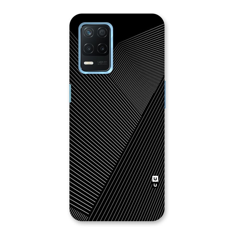 Aesthetic White Stripes Back Case for Realme Narzo 30 5G