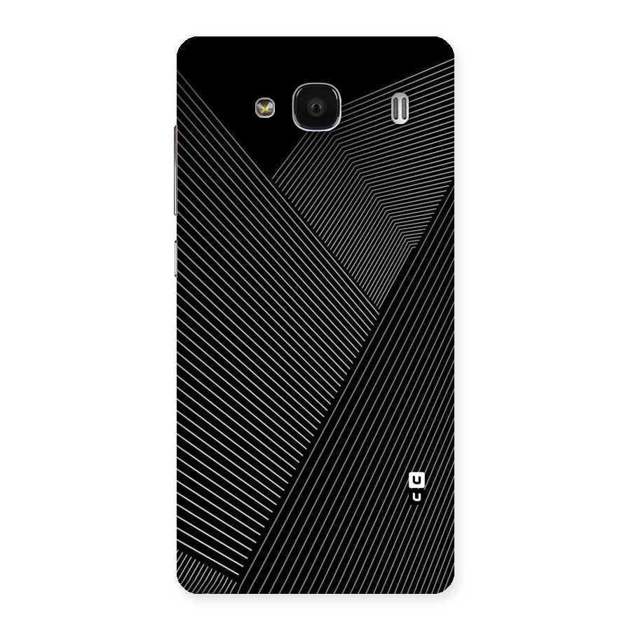 Aesthetic White Stripes Back Case for Redmi 2