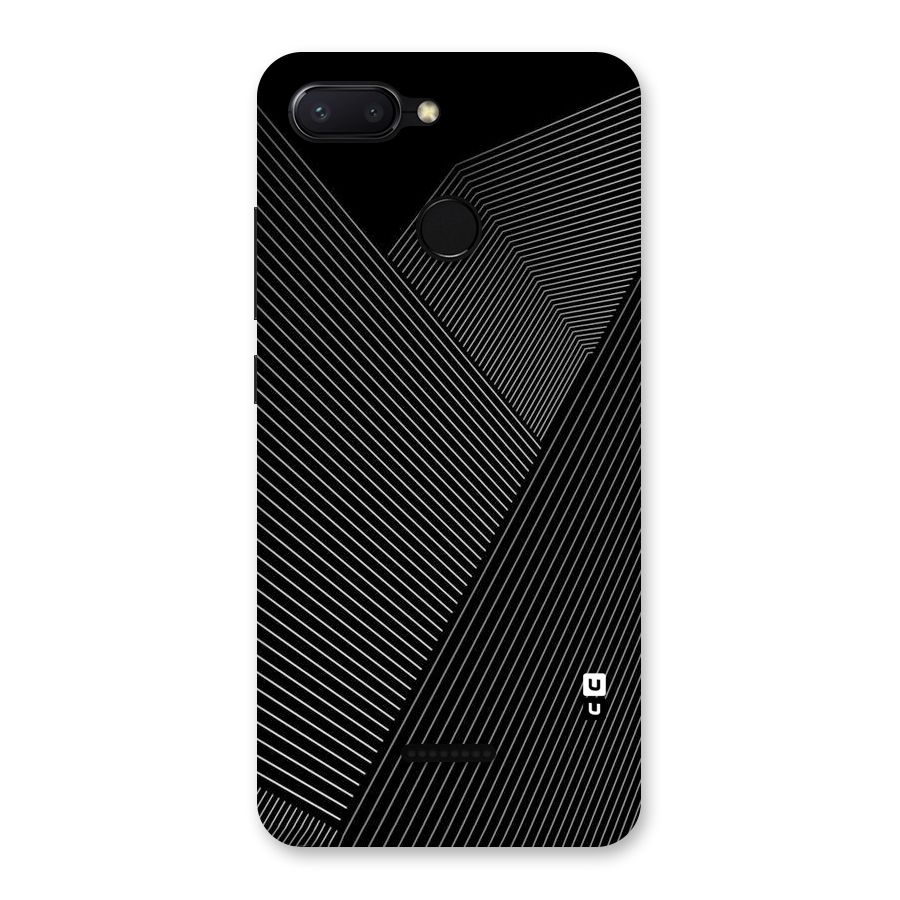 Aesthetic White Stripes Back Case for Redmi 6