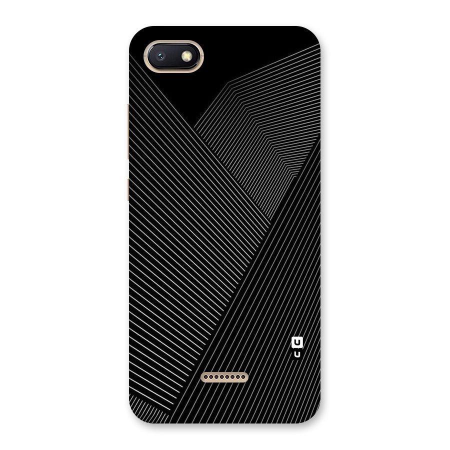 Aesthetic White Stripes Back Case for Redmi 6A