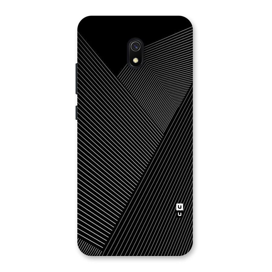 Aesthetic White Stripes Back Case for Redmi 8A