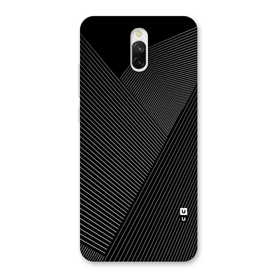 Aesthetic White Stripes Back Case for Redmi 8A Dual