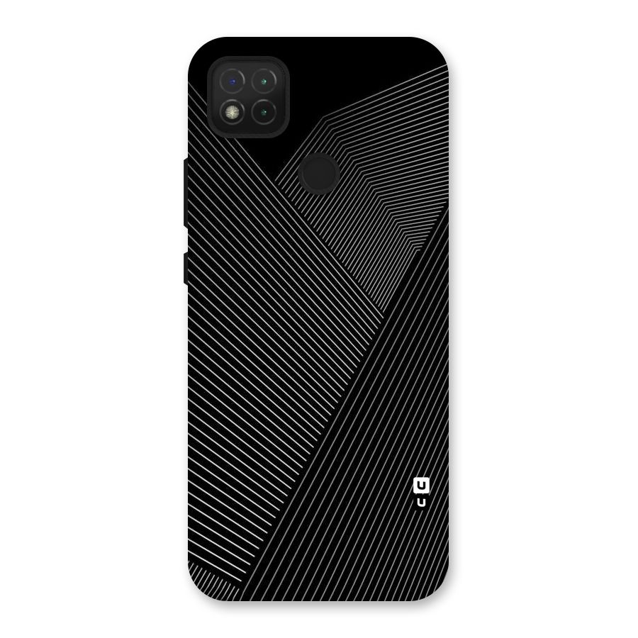 Aesthetic White Stripes Back Case for Redmi 9