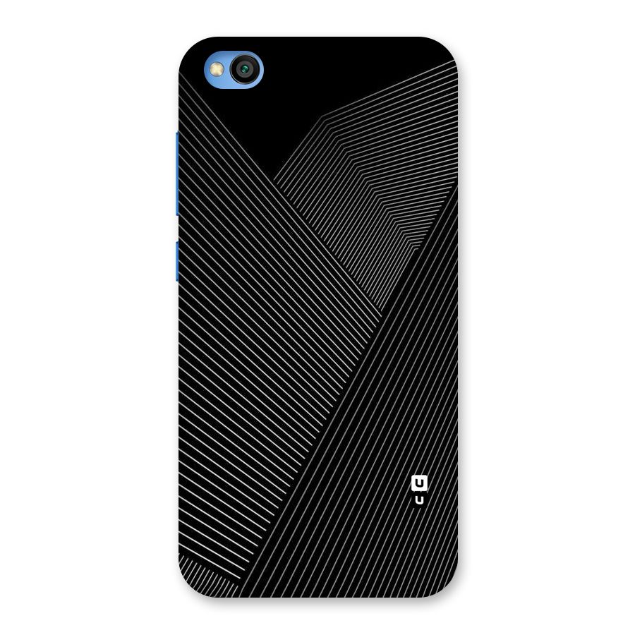 Aesthetic White Stripes Back Case for Redmi Go
