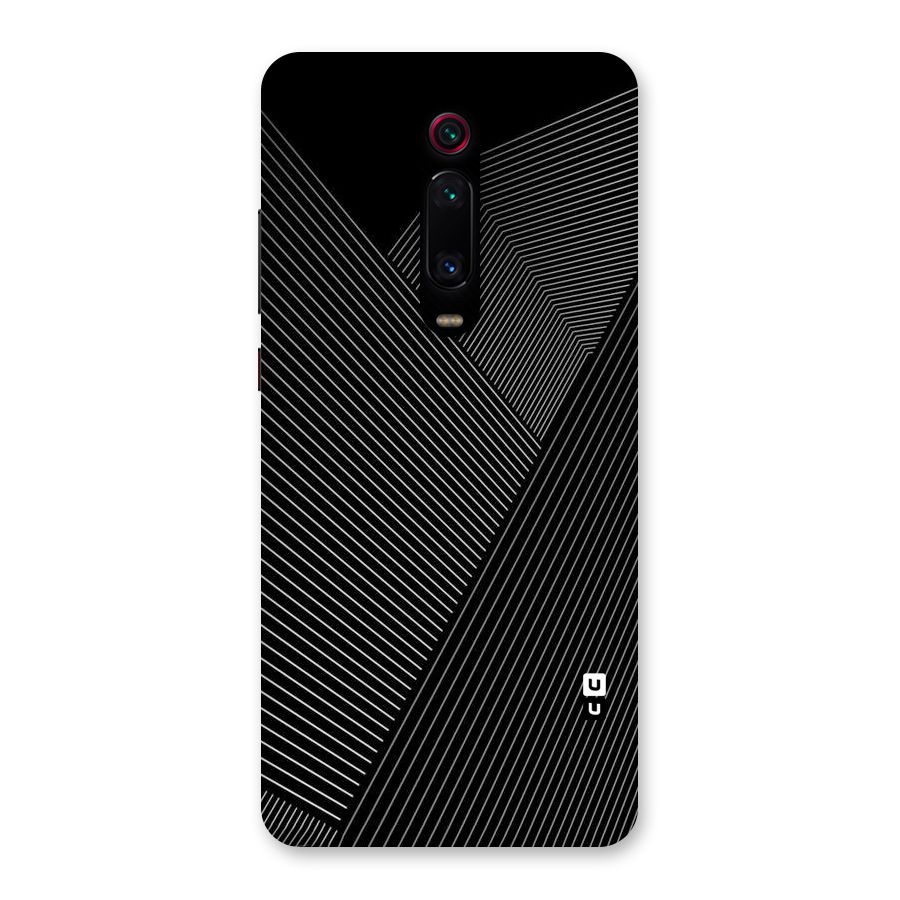 Aesthetic White Stripes Back Case for Redmi K20 Pro