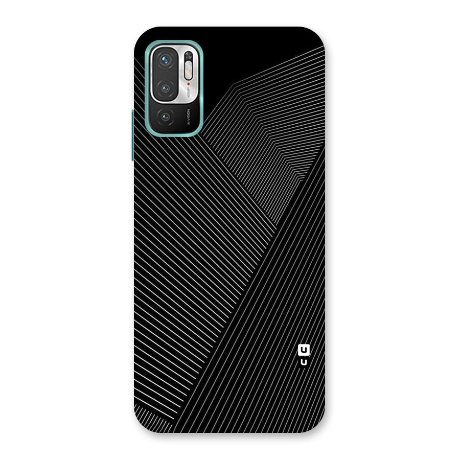 Aesthetic White Stripes Back Case for Redmi Note 10T 5G