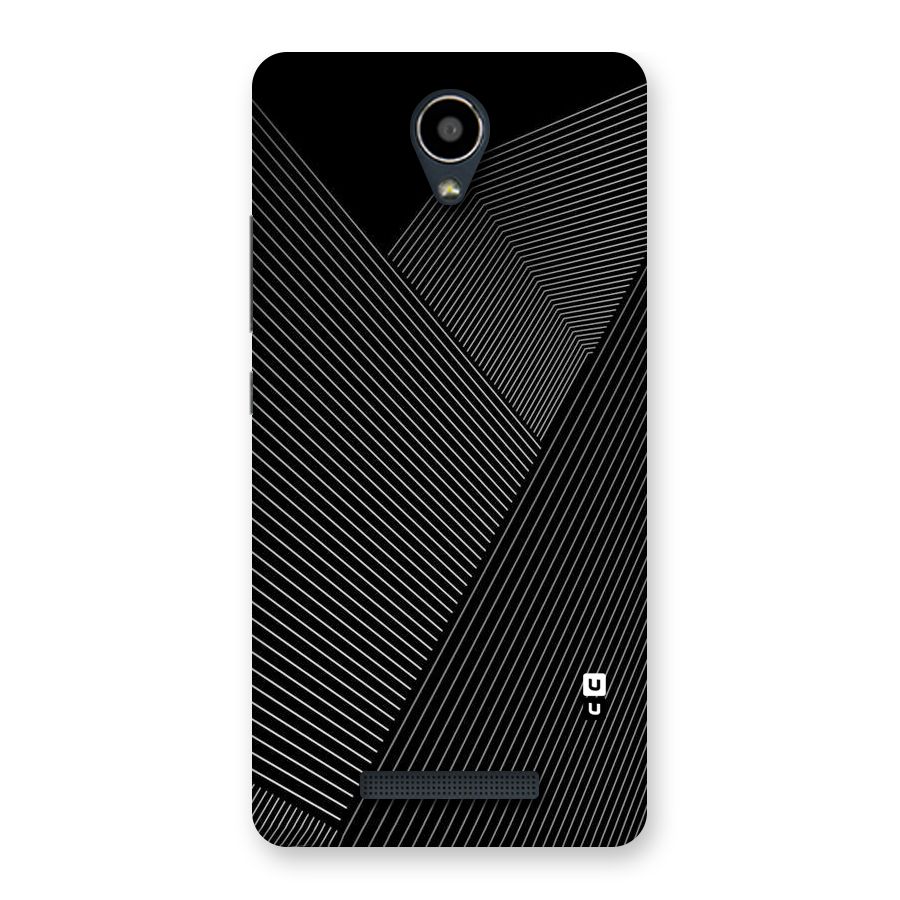 Aesthetic White Stripes Back Case for Redmi Note 2