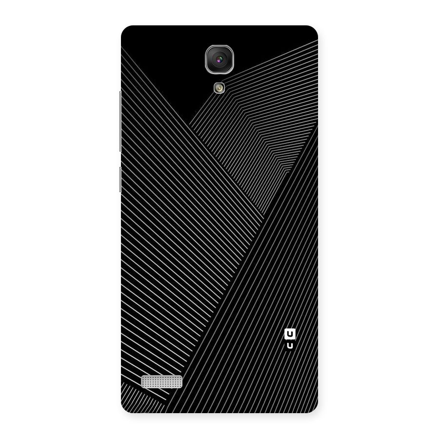 Aesthetic White Stripes Back Case for Redmi Note Prime