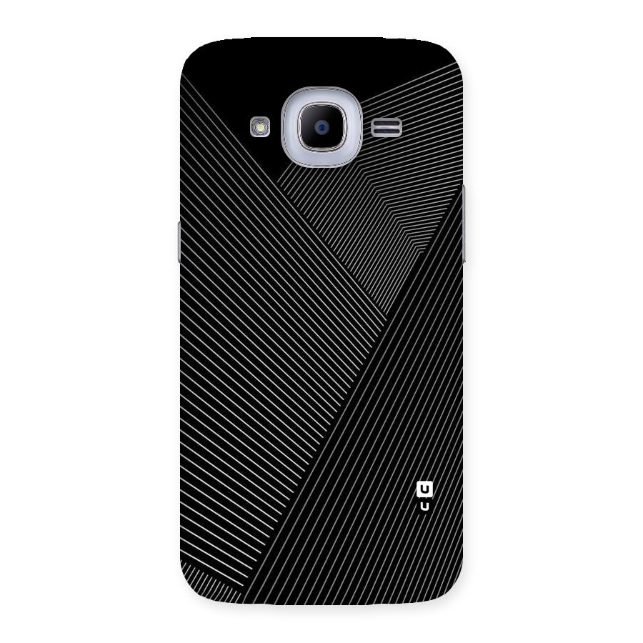Aesthetic White Stripes Back Case for Samsung Galaxy J2 2016