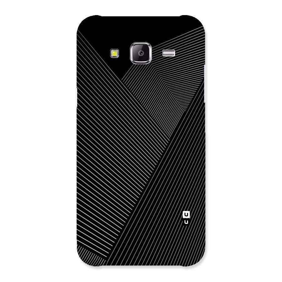 Aesthetic White Stripes Back Case for Samsung Galaxy J5