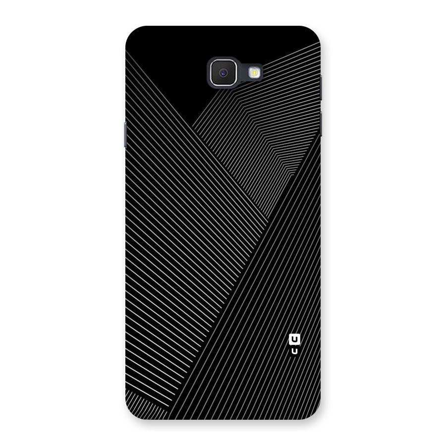 Aesthetic White Stripes Back Case for Samsung Galaxy J7 Prime