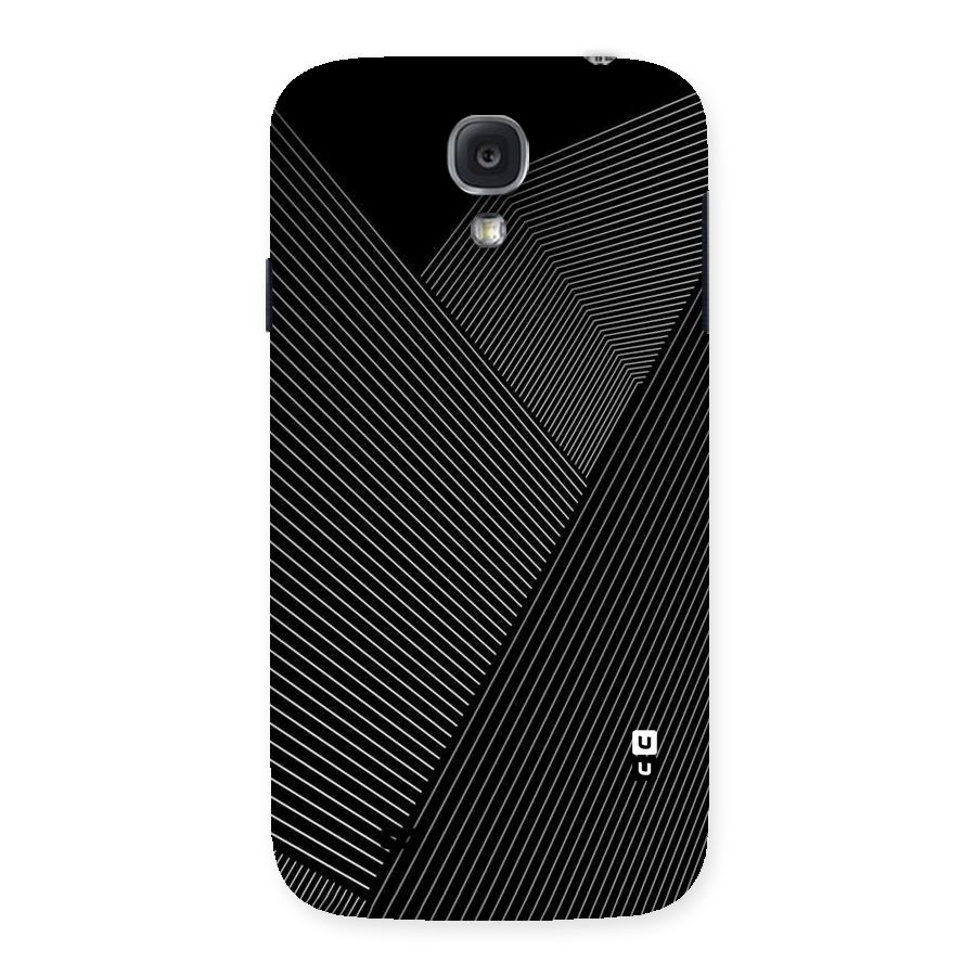Aesthetic White Stripes Back Case for Samsung Galaxy S4