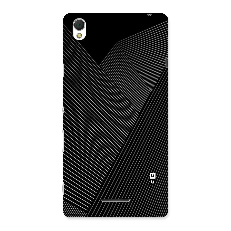 Aesthetic White Stripes Back Case for Sony Xperia T3
