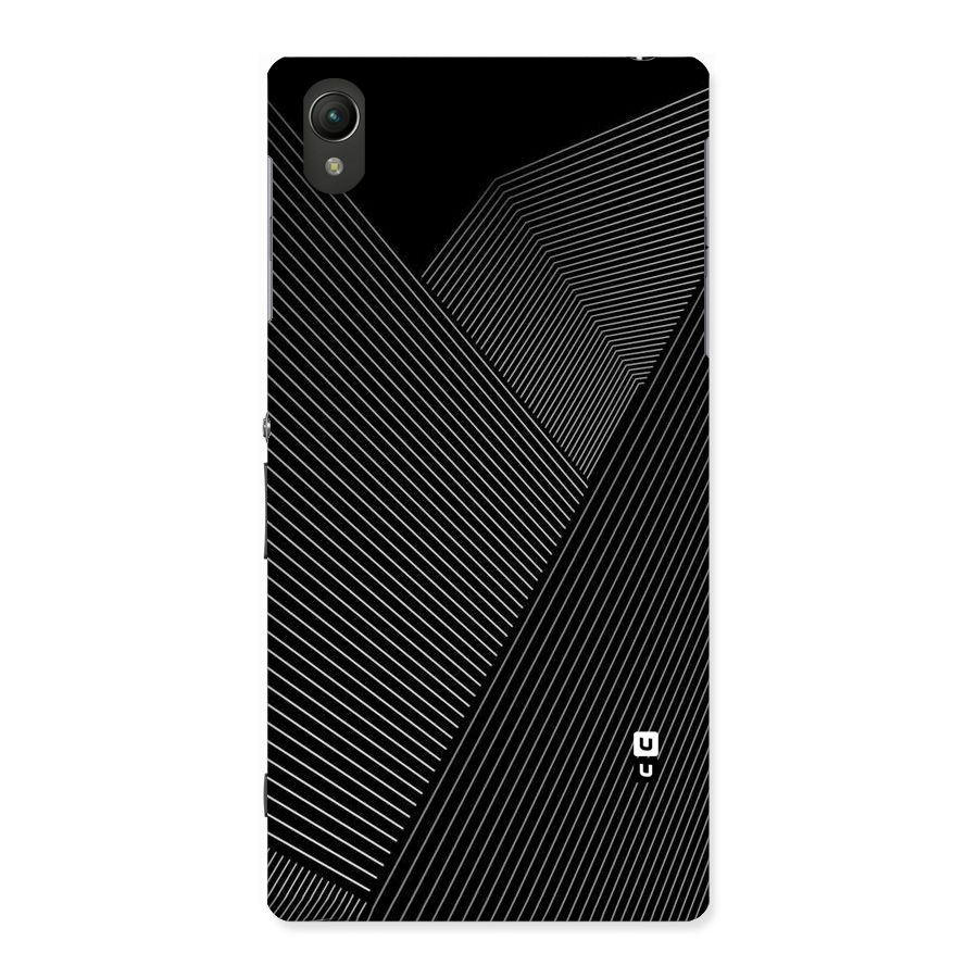 Aesthetic White Stripes Back Case for Sony Xperia Z1