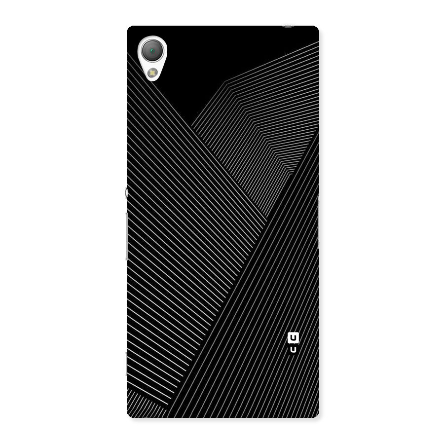 Aesthetic White Stripes Back Case for Sony Xperia Z3