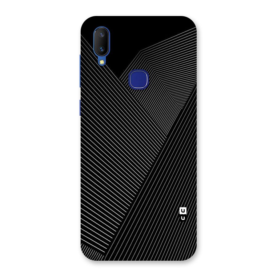 Aesthetic White Stripes Back Case for Vivo V11