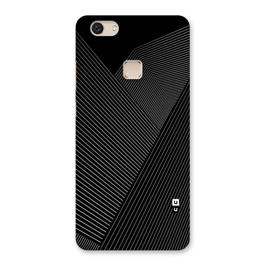Aesthetic White Stripes Back Case for Vivo V7