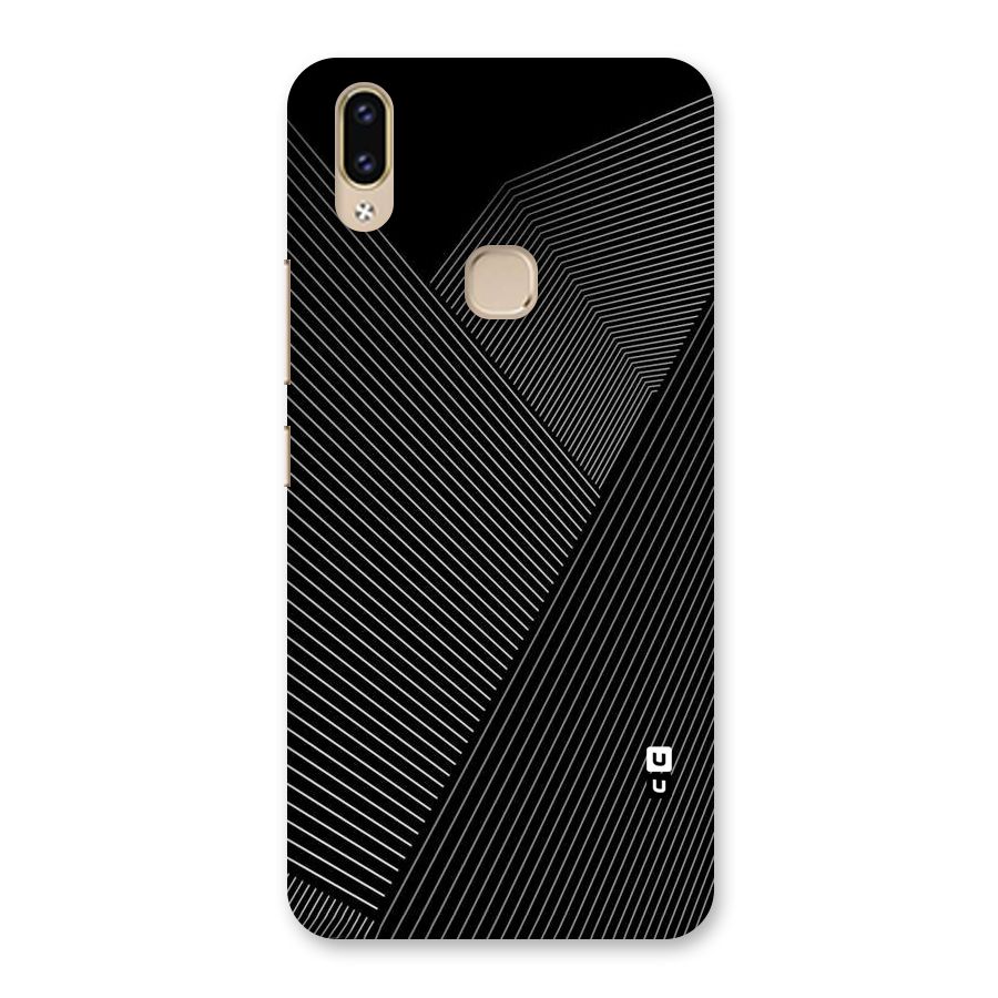 Aesthetic White Stripes Back Case for Vivo V9 Youth