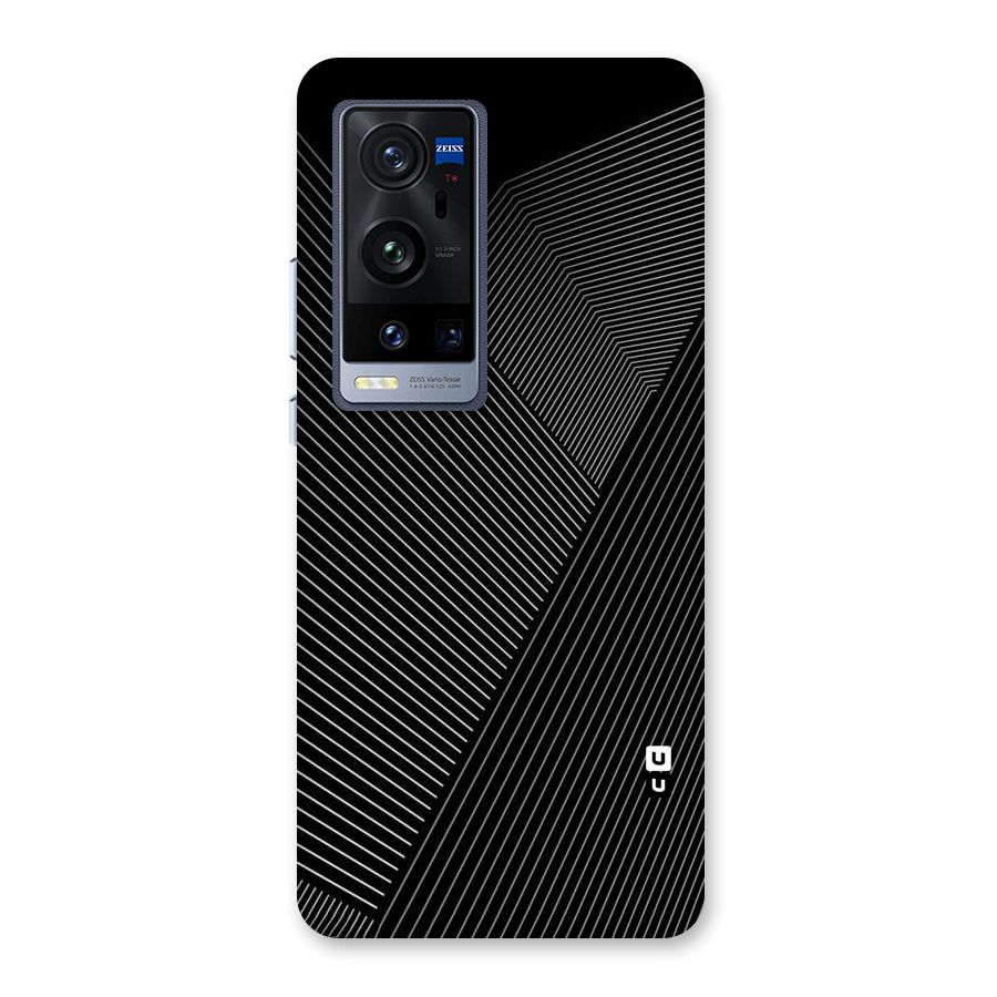 Aesthetic White Stripes Back Case for Vivo X60 Pro Plus