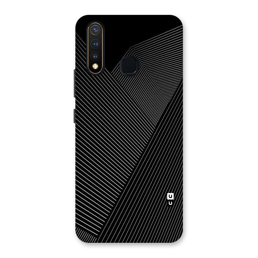 Aesthetic White Stripes Back Case for Vivo Y19
