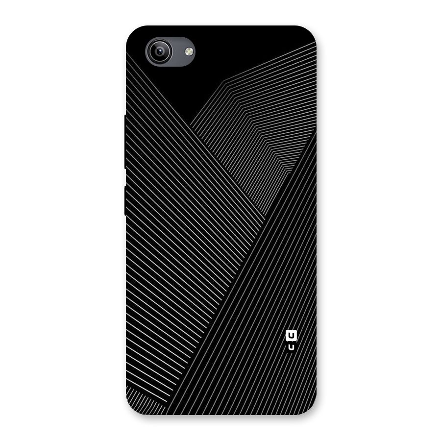 Aesthetic White Stripes Back Case for Vivo Y81i