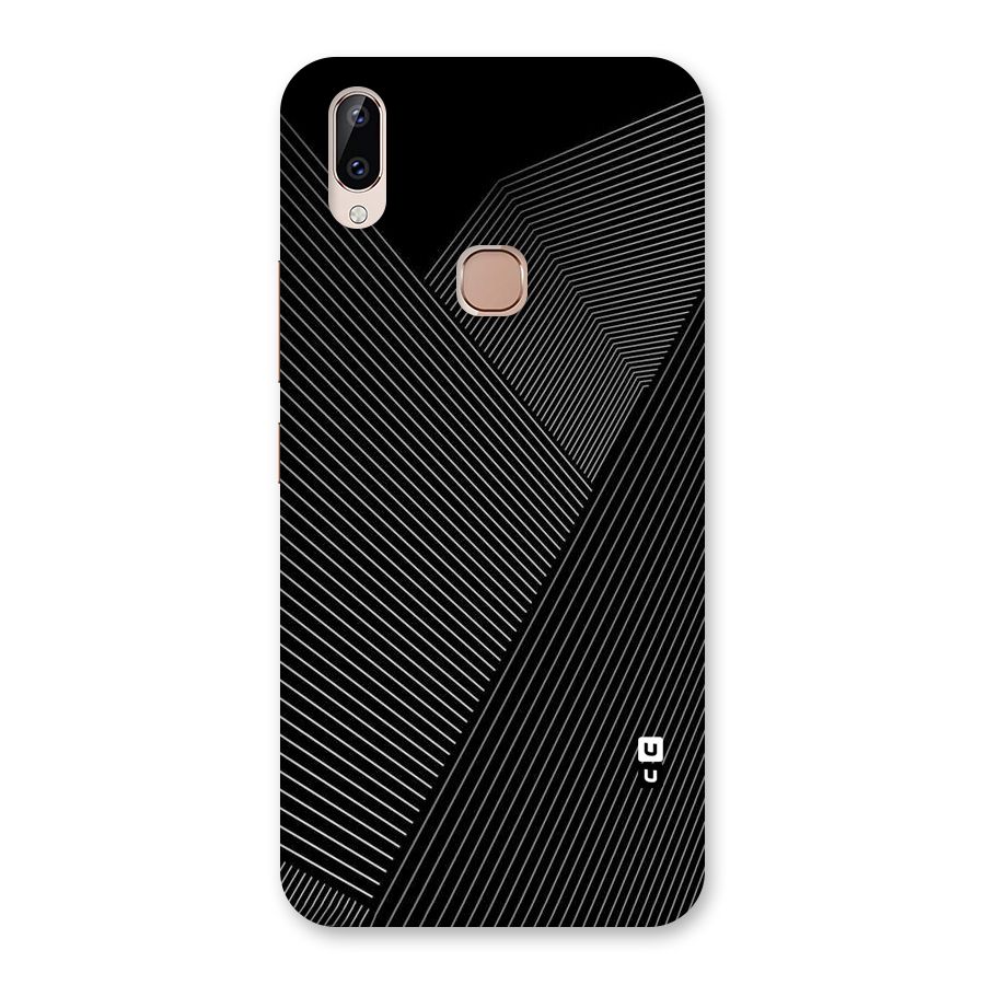 Aesthetic White Stripes Back Case for Vivo Y83 Pro
