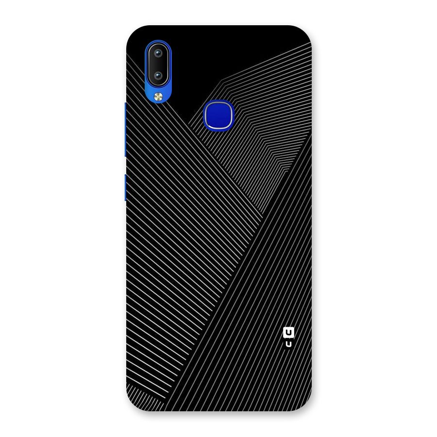 Aesthetic White Stripes Back Case for Vivo Y91