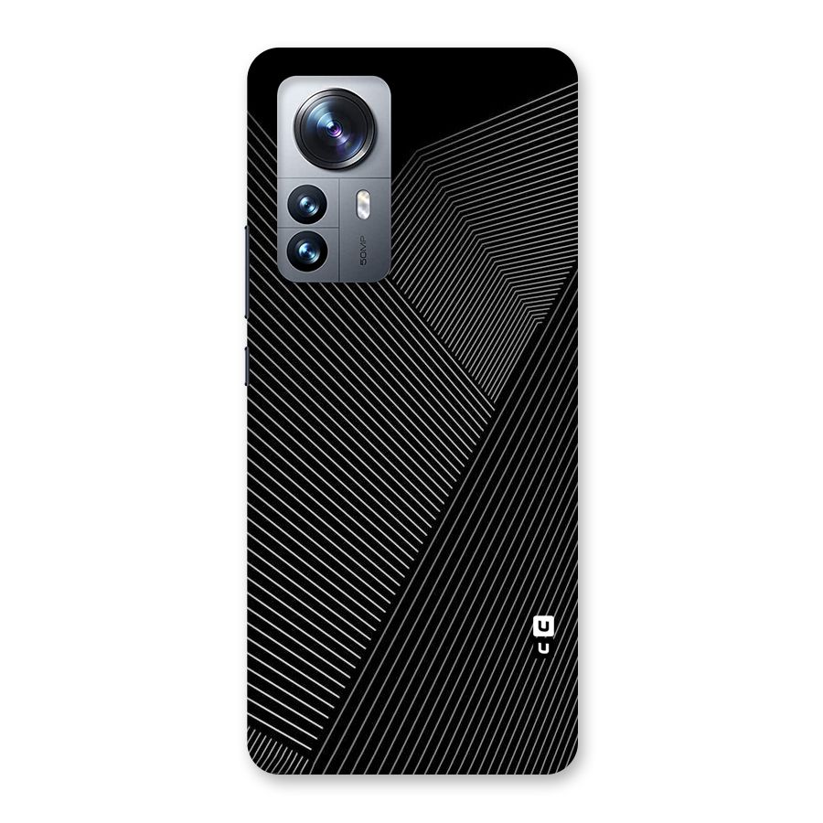 Aesthetic White Stripes Back Case for Xiaomi 12 Pro