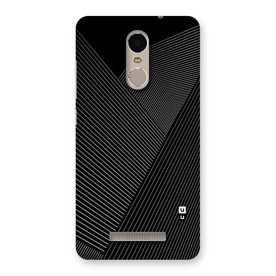Aesthetic White Stripes Back Case for Xiaomi Redmi Note 3