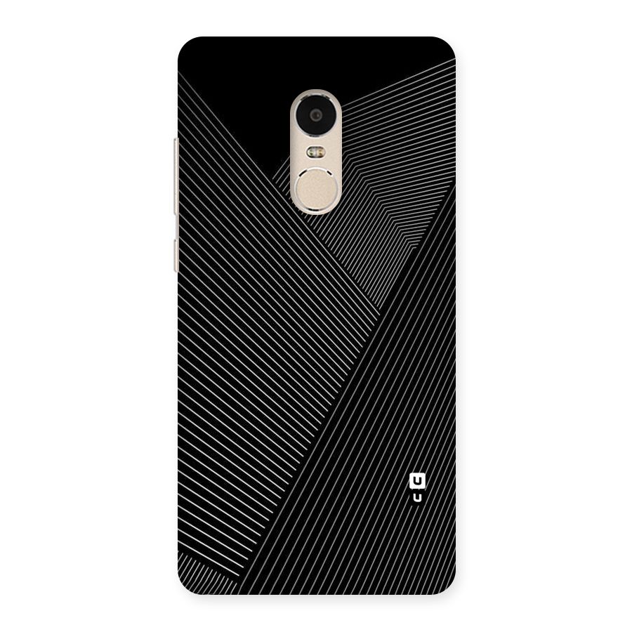 Aesthetic White Stripes Back Case for Xiaomi Redmi Note 4
