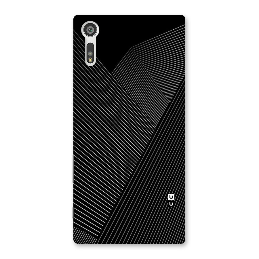 Aesthetic White Stripes Back Case for Xperia XZ