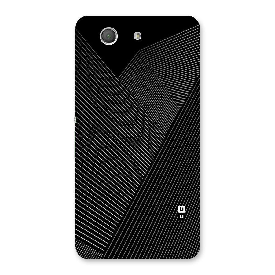 Aesthetic White Stripes Back Case for Xperia Z3 Compact