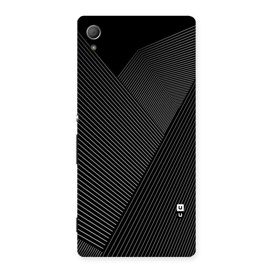 Aesthetic White Stripes Back Case for Xperia Z3 Plus