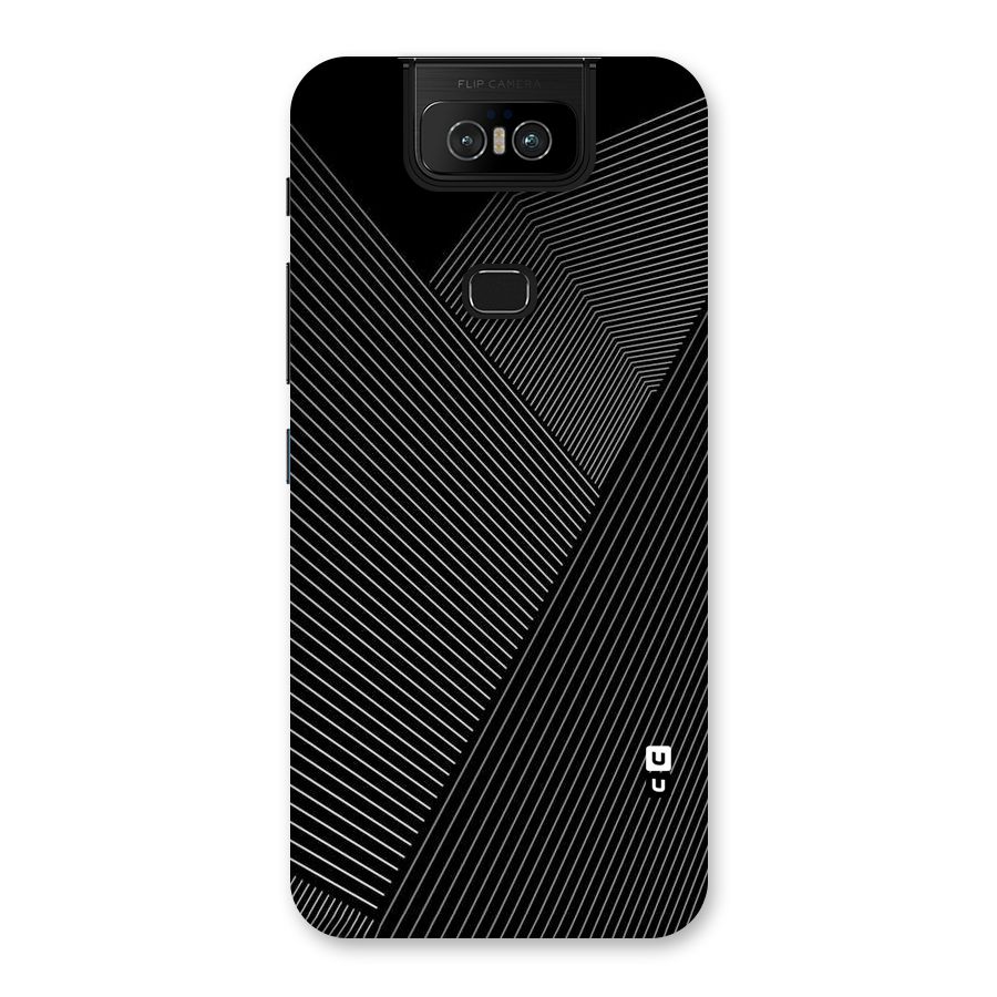 Aesthetic White Stripes Back Case for Zenfone 6z