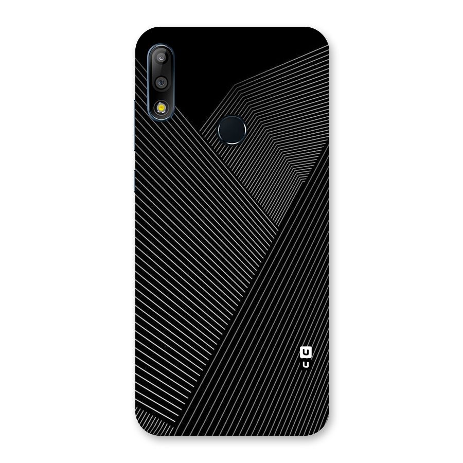 Aesthetic White Stripes Back Case for Zenfone Max Pro M2