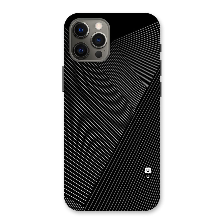 Aesthetic White Stripes Back Case for iPhone 12 Pro Max