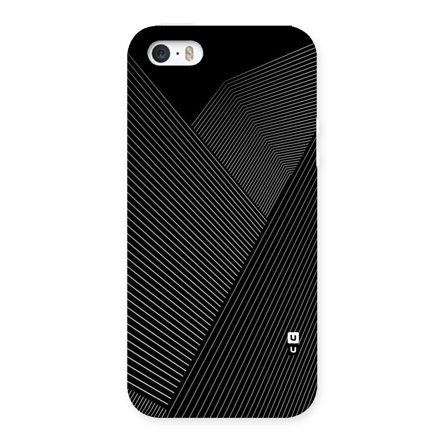 Aesthetic White Stripes Back Case for iPhone 5 5S