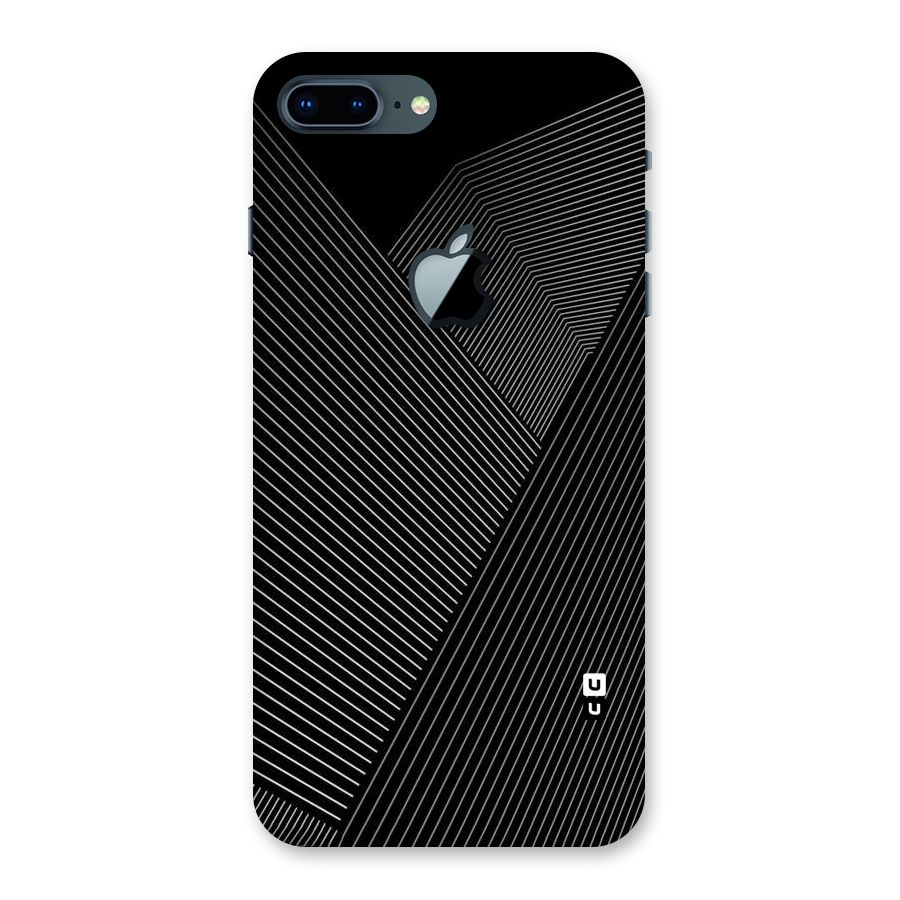 Aesthetic White Stripes Back Case for iPhone 7 Plus Apple Cut