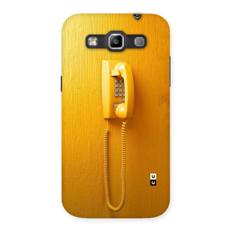Aesthetic Yellow Telephone Back Case for Galaxy Grand Quattro