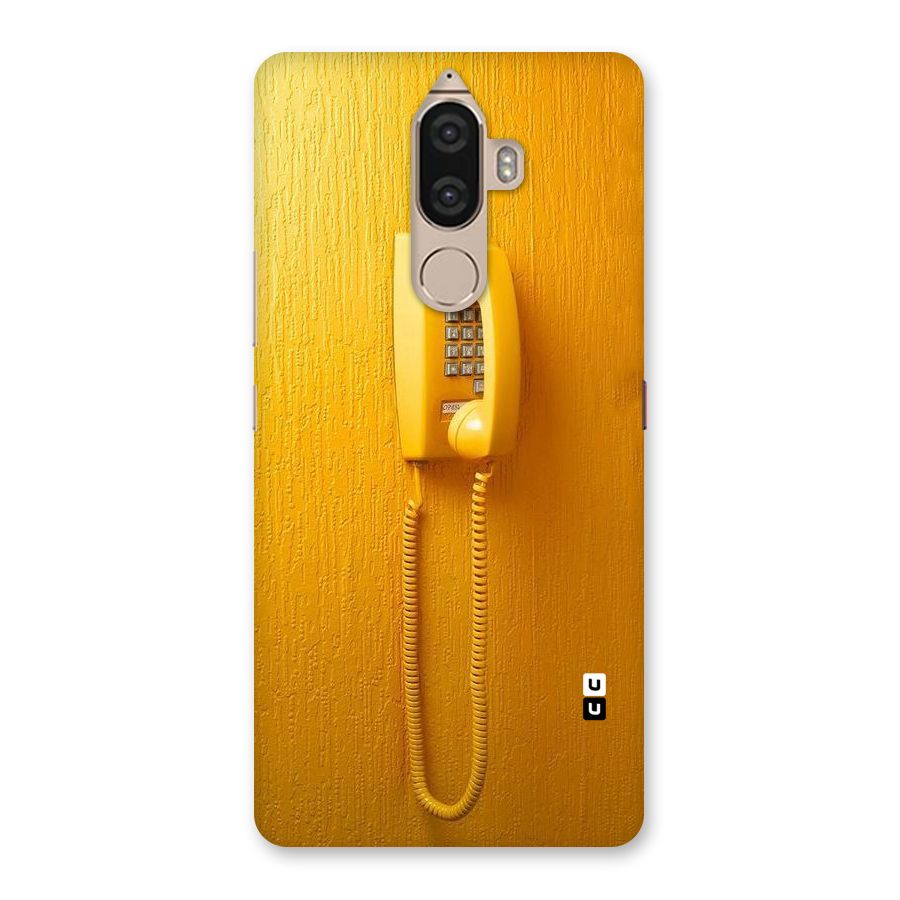 Aesthetic Yellow Telephone Back Case for Lenovo K8 Note