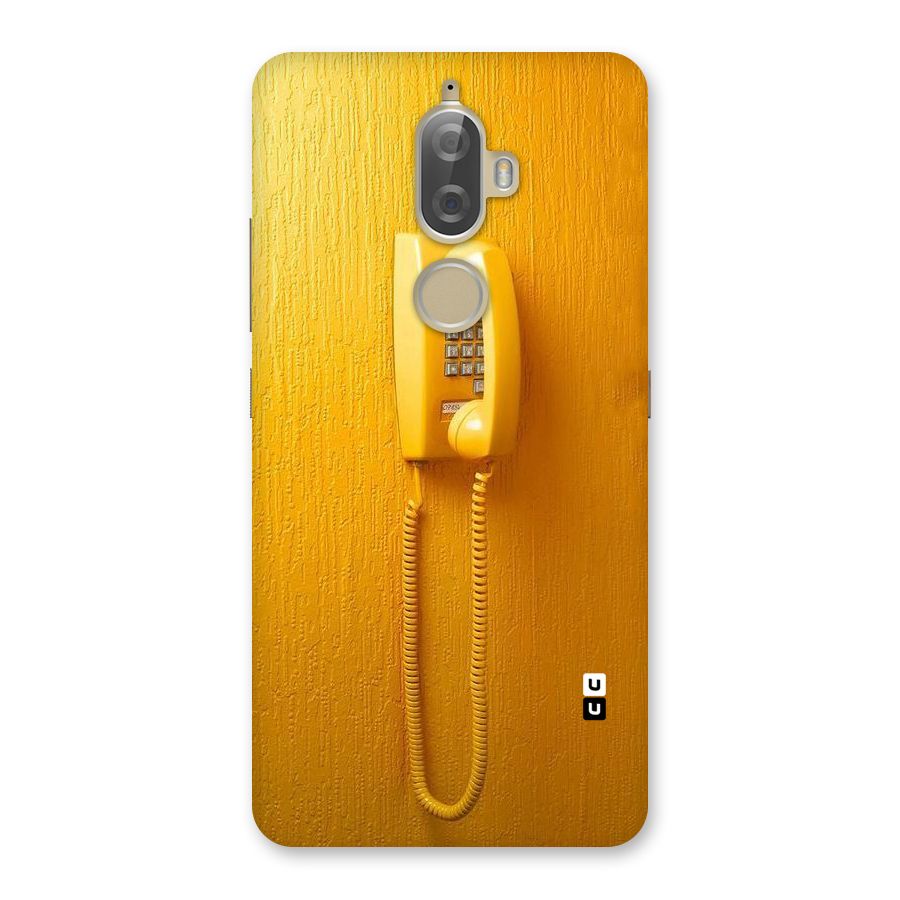 Aesthetic Yellow Telephone Back Case for Lenovo K8 Plus