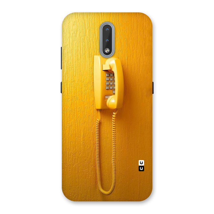 Aesthetic Yellow Telephone Back Case for Nokia 2.3