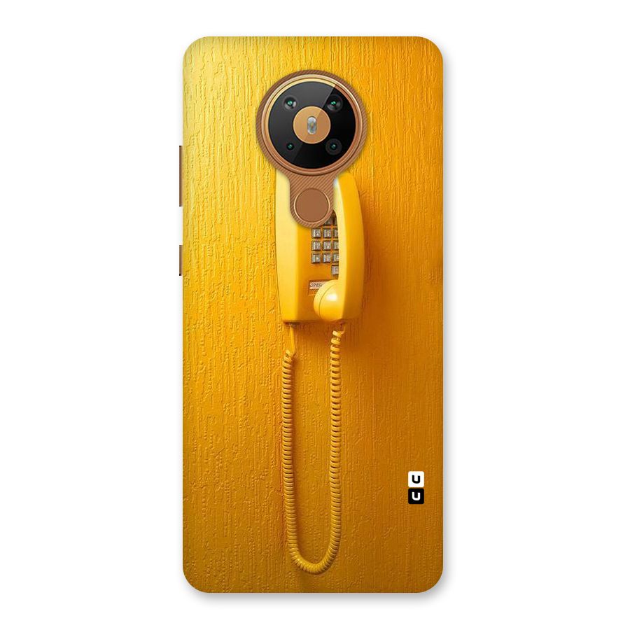 Aesthetic Yellow Telephone Back Case for Nokia 5.3