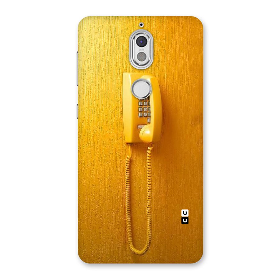 Aesthetic Yellow Telephone Back Case for Nokia 7
