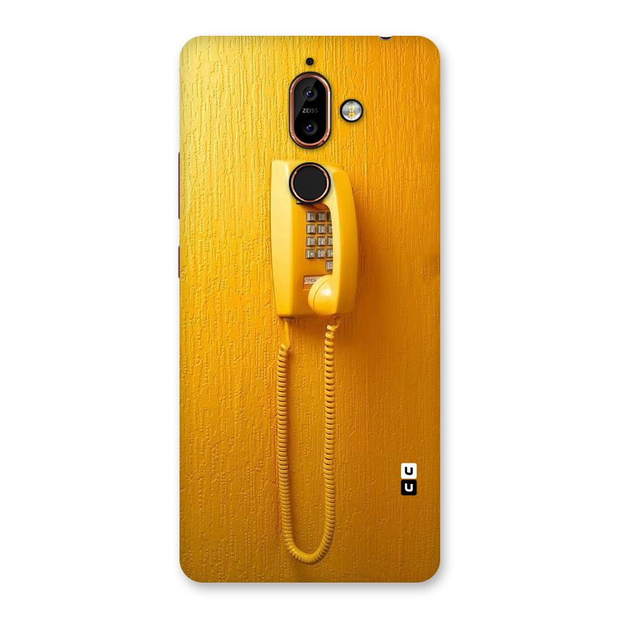 Aesthetic Yellow Telephone Back Case for Nokia 7 Plus