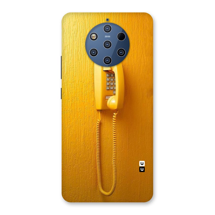 Aesthetic Yellow Telephone Back Case for Nokia 9 PureView